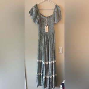 Boutique In Bloom Maxi dress nwt L